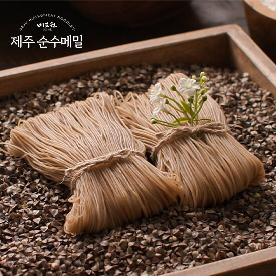 신천지식품 주식회사 [단품]미도원 제주 순수메밀면 150gx10팩