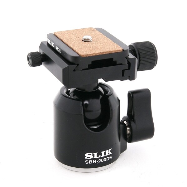 슬릭 [썬포토정품] 슬릭 SBH-200DS 도브테일형 퀵슈 삼각대 볼헤드