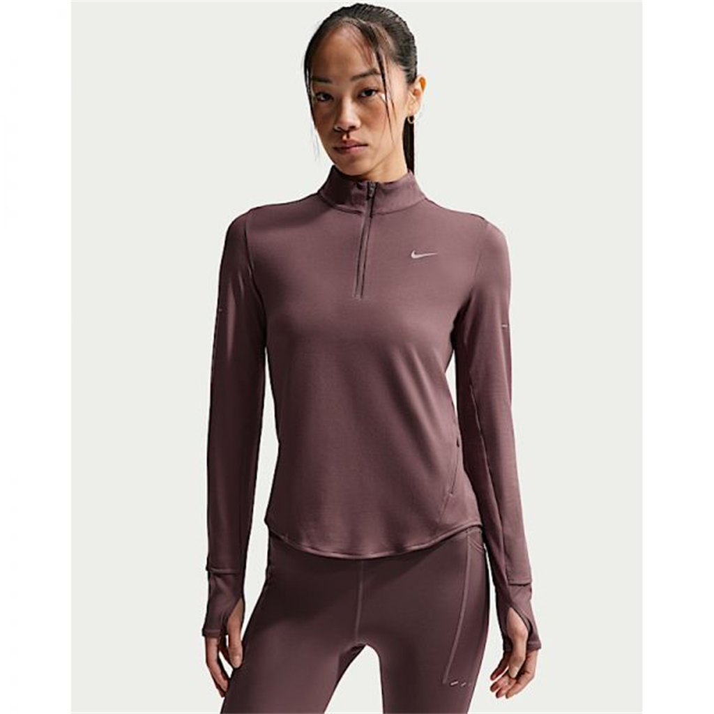 나이키 나이키 스위프트 여성 드라이 핏 UV 쿼터집 러닝 탑 - 타투 HQ0500-502 274947