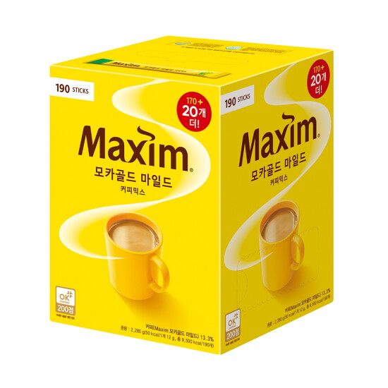 [맥심]맥심 모카골드 마일드 170T+20T 총190T(C)