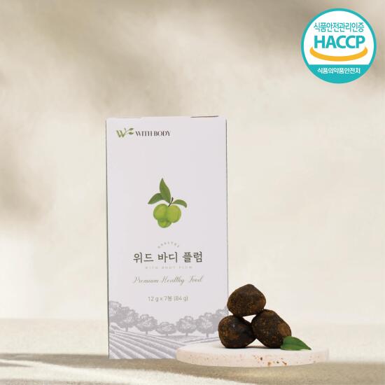 [위드바디]위드바디플럼 유산균 매실 7개입