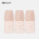 [모윰][모윰] 실리콘코팅 노꼭지 유리젖병 150ml 트리플팩 - 트윙클 에디션