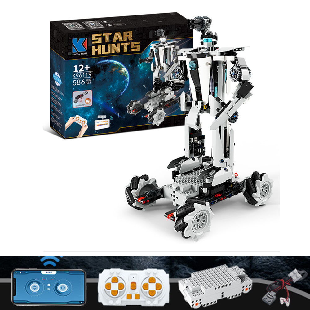 맥킨더 코딩 레고 호환 부스트크리에이티브 코딩 코딩로봇 RC카 알씨카 4륜바퀴 핸드폰연동 무선원격 조종 T137