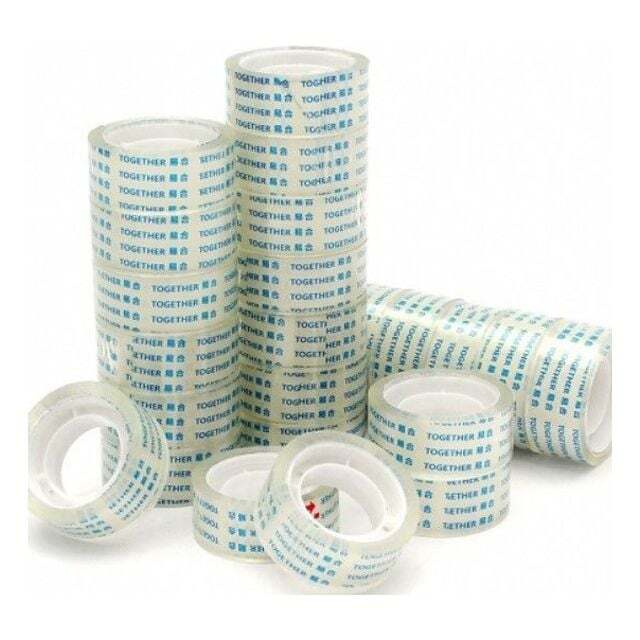 지오벤처스 고투명 테이프 리필 24개 (18mm) DP75979