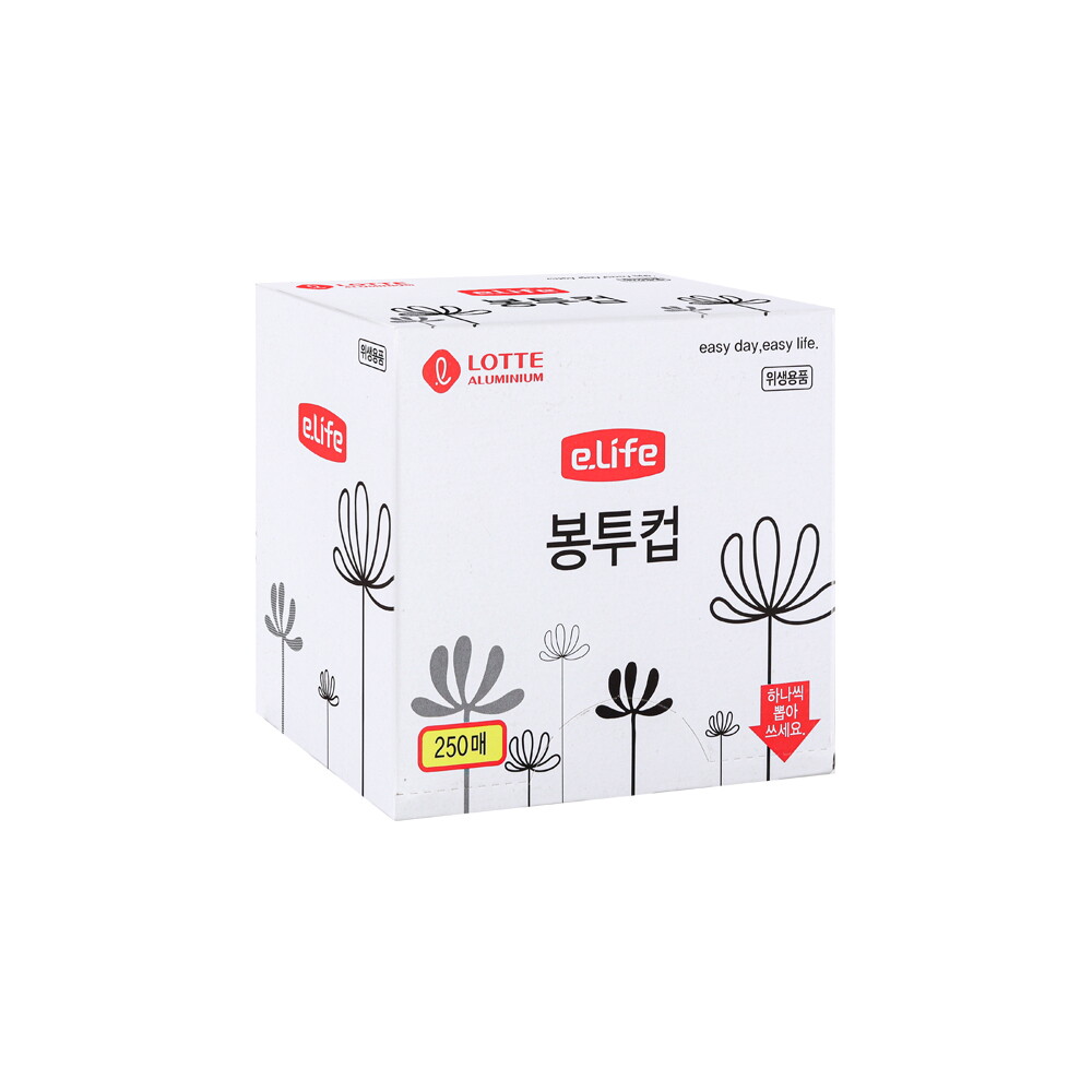 롯데이라이프 롯데 이라이프 봉투컵 250매