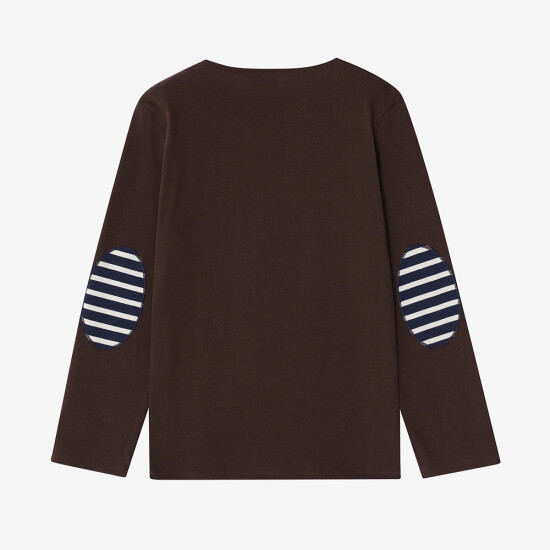 [세인트제임스][정상가 138,000원] 세인트제임스 Meridien U Elbow Patch (0R9) ASJM2432023-0R9