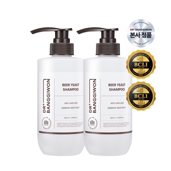 [닥터방기원][닥터방기원] 맥주효모 샴푸 500mlx2