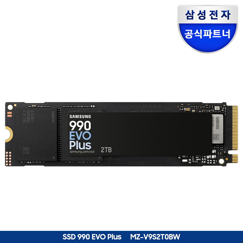 삼성전자 삼성전자 삼성 SSD 990 EVO PLUS 2TB M.2 NVMe