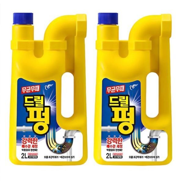 알티피아 [하프클럽/알티피아]무균무때 파워 드릴펑 배수구세정제 2L 2개