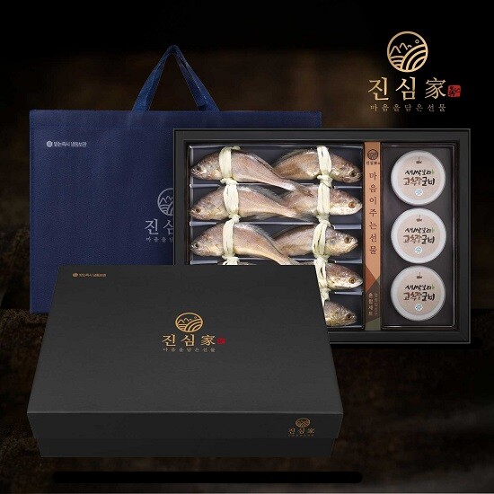 진심가 [진심가]영광법성포 굴비와 고추장굴비 1호(굴비 10미(1.2kg)+새싹보리 고추장굴비(100gx3))