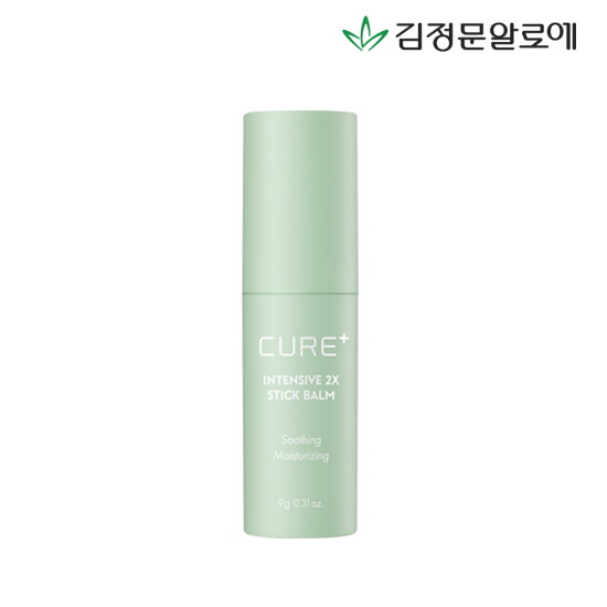 [김정문알로에][김정문알로에] 큐어 2X크림 수분 스틱밤 9g 1개
