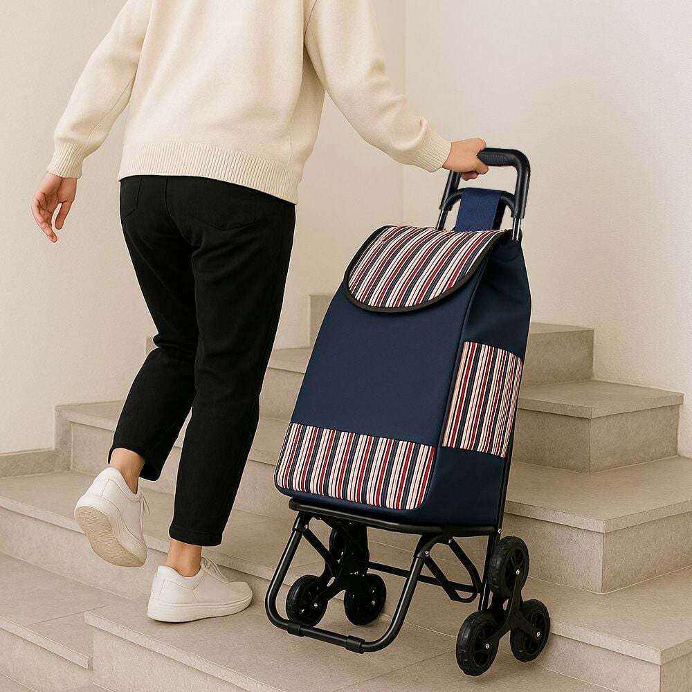 지오벤처스 온라인 쇼핑카트 세발 장보기 바퀴 달린 카트 계단용