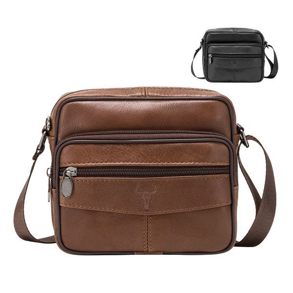 알티피아 [하프클럽/알티피아]소가죽 캐주얼 남성 미니 크로스백 블루마운트 스타일 가방 11018