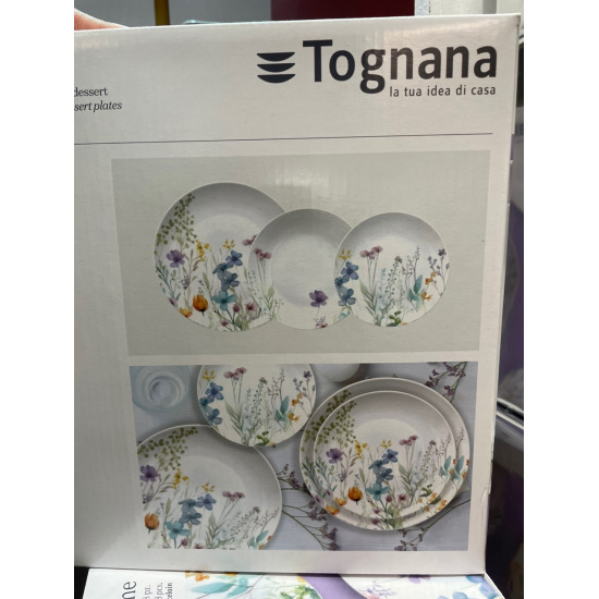 [토그나나]Tognana 토그나나 플라워 접시 SET