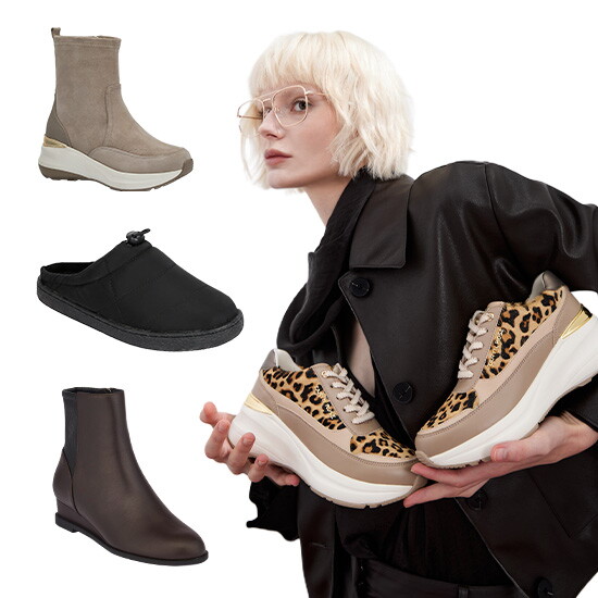 (주)유닉유니온 엘르(슈즈) [스프리스/엘르/울시] 💖인기급상승! 겨울 미리보기 키높이 스니커즈/부츠/니트/팬츠 BEST만!