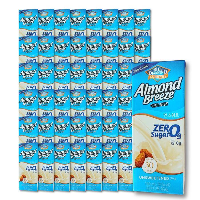 셀러허브 식품 아몬드 브리즈 언스위트 190ml 48개