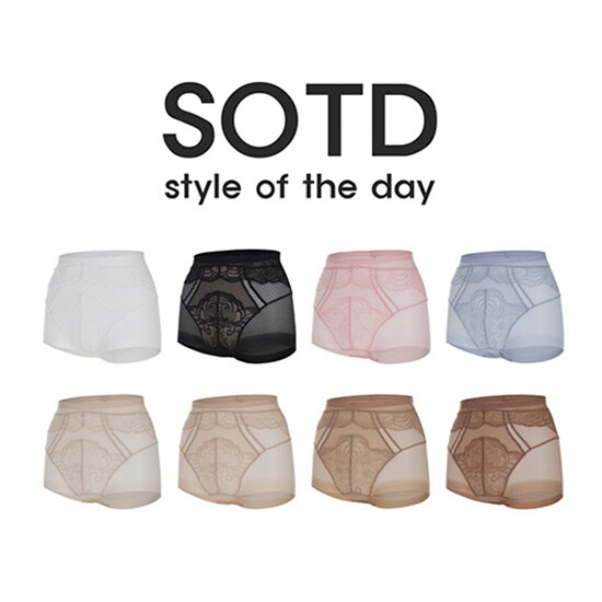 [에스오티디]SOTD Slim up 하이웨스트 거들 보정 팬티 패키지 8종
