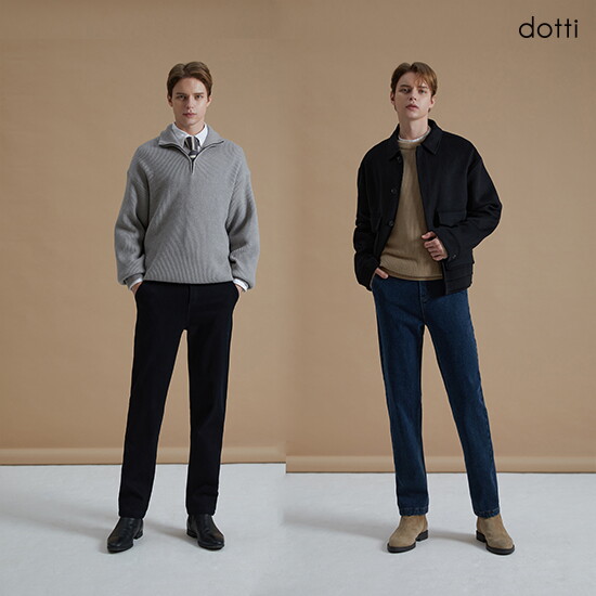 [도티]24FW 남성 니팅 기모 데님 2종 (DCBM)
