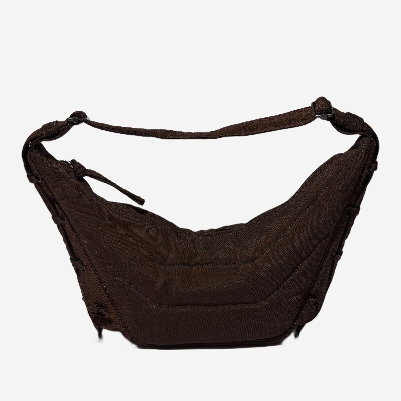 LEMAIRE 르메르 르메르 사이드 레이스 디테일 캔버스 스몰 소프트 게임백 BG293 LF1330