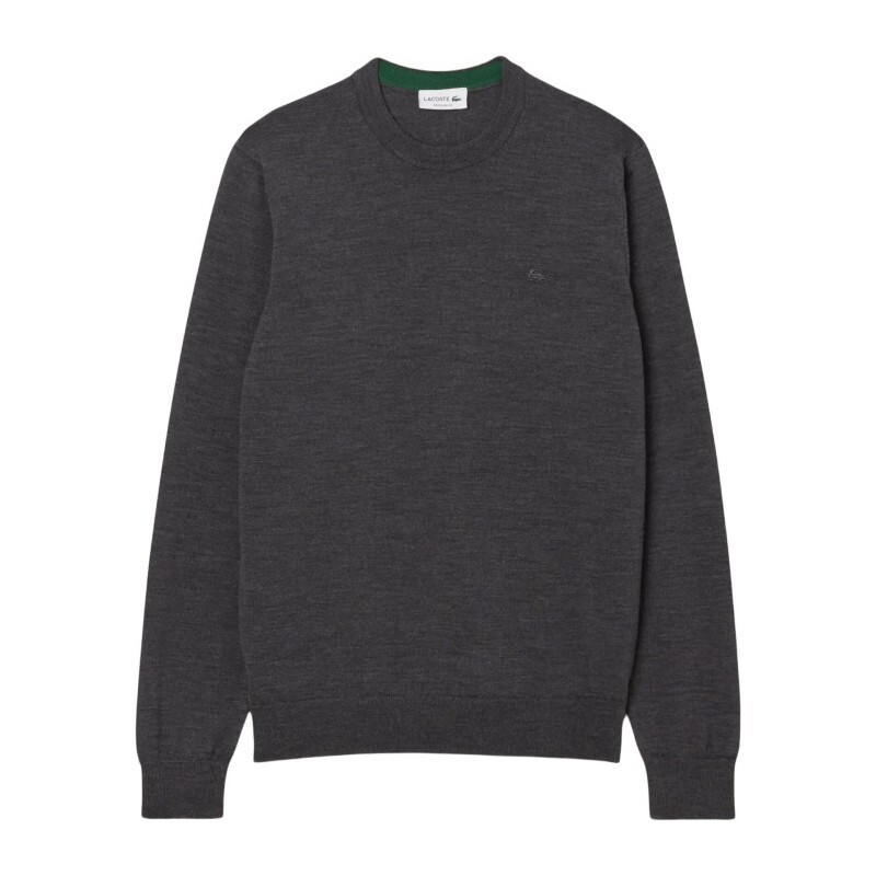 라코스테 라코스테 크루넥 리브 커프스 풀오버 스웨터 AH1969 050C