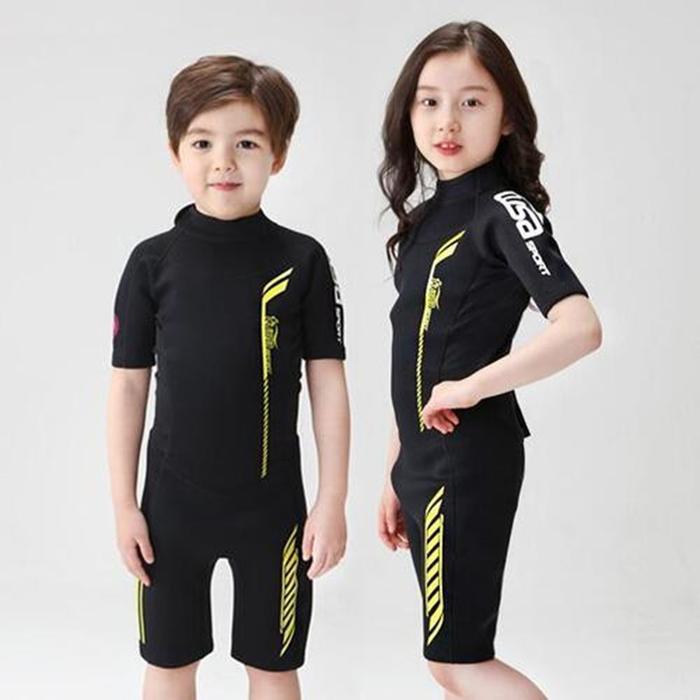 투사 투사 아동용 튜닉 수영슈트 G91506 최신유행 서핑 핫템