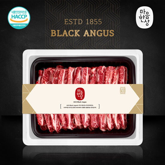 [나성목장][마음한상]1855블랙앵거스 프리미엄 LA갈비 선물세트 1.5kg/초이스