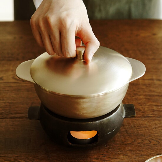 [놋담]방짜유기 유기냄비 설빔냄비