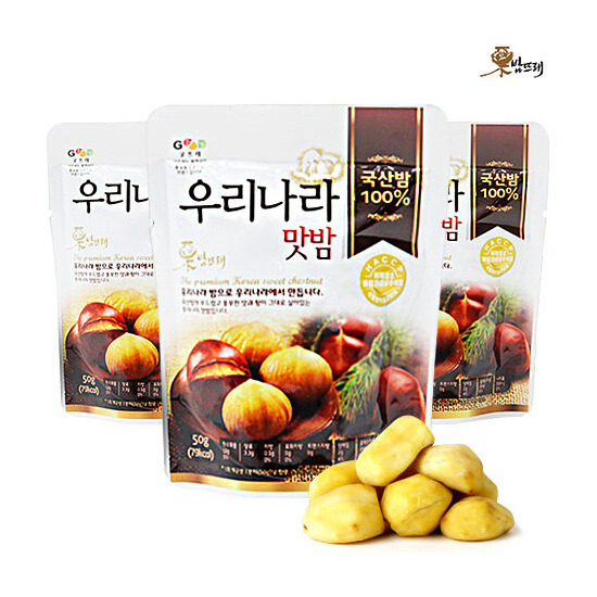 [밤뜨래]밤뜨래 우리나라 맛밤 50gx26봉