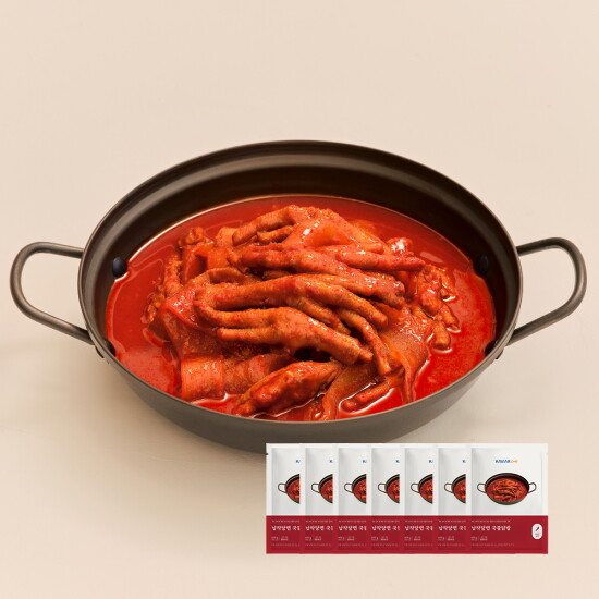 [캐비아][캐비아] 납작당면 국물닭발 600g * 7봉