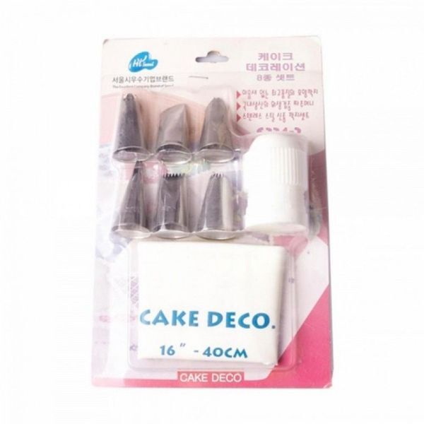 브이와이 [하프클럽/브이와이]홈베이킹용품 케이크 데코 세트 슈가폼 베이킹