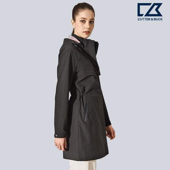 [퐝규의 오늘만 산다] 커터앤벅 22SS 여성 더블페이스 스윙 웨더코트 1종 (Cutter&Buck)