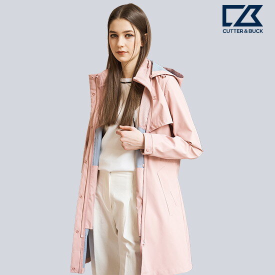 [퐝규의 오늘만 산다] 커터앤벅 22SS 여성 더블페이스 스윙 웨더코트 1종 (Cutter&Buck)