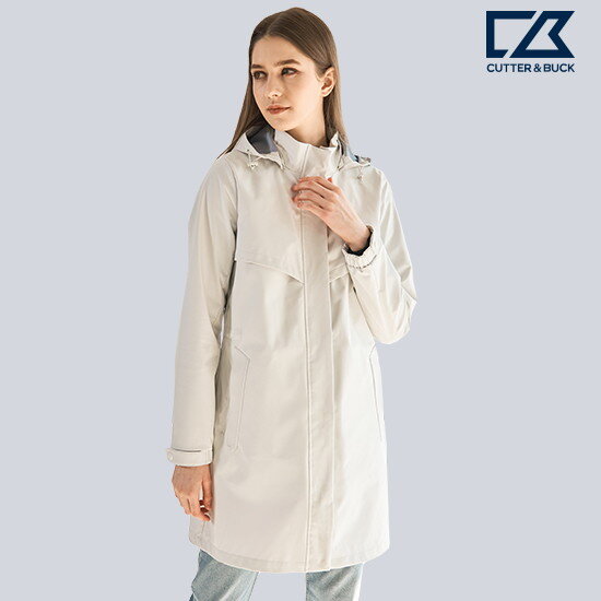 [퐝규의 오늘만 산다] 커터앤벅 22SS 여성 더블페이스 스윙 웨더코트 1종 (Cutter&Buck)