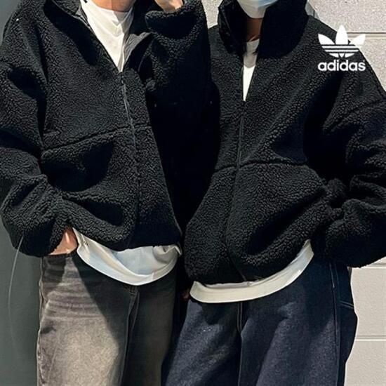 [아디다스]아디다스 머스트해브 스몰 로고 루즈 핏 BOA 재킷 JG8506