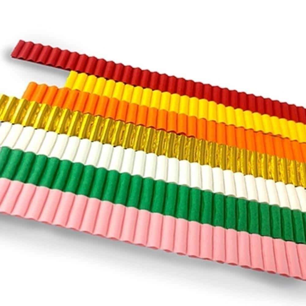 친절한탄씨 공예 14색 컬러 골판지 꾸미기 초등학생 공예용품