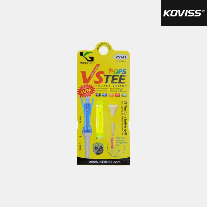 코비스(골프) 2024 코비스 VS141 골프티[컬러랜덤][L(80mm)SS(35mm)]