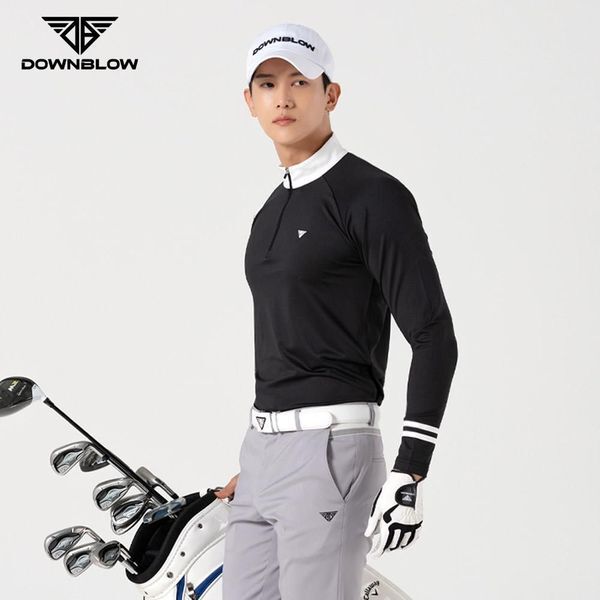 에이치플러스몰 [하프클럽/에이치플러스몰]블로우DBFWLB6002M남자골프반집업티숙 편안한 골