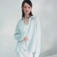 [비바셔스]Sillage See-Through Stripe Shirt BLUE
