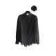 [비바셔스]Sillage See-Through Stripe Shirt BLUE