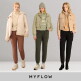 [마이플로우]24FW 여성 패딩 보아퍼 조거팬츠 3종
