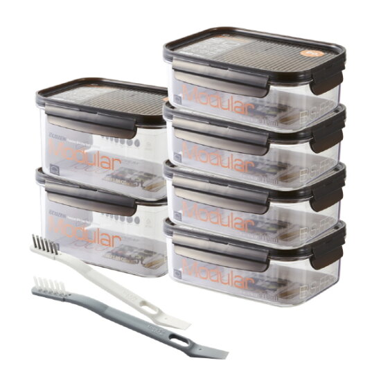비스프리 모듈러 6종 세트 + 세척솔 2p (910ml*4 + 1.5L*2)
