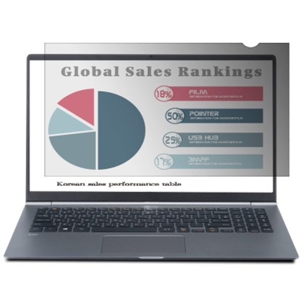 교보문고 쓰리엠 PF 14.0W9 노트북 블루라이트차단 정보 보안 필름