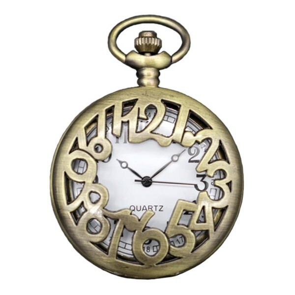 옷자락 [하프클럽/옷자락]남자 빅 넘버 엔틱 코퍼 목걸이 팬던트 회중 시계