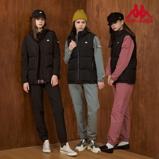 [로베 디 카파 ]로베 디 카파 24FW 여성 패딩베스트 셋업 3종(패딩베스트+상의+하의)