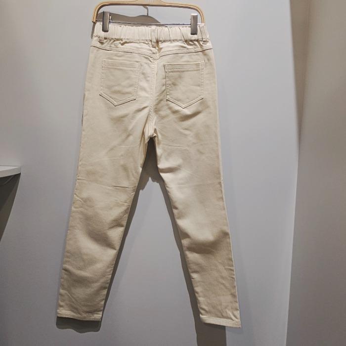 에스핏 SFIT 에스핏 HC29 또 핏좋아 면바지 주니어 신축성 짱좋은 슬림핏 노기모 아이보리 면바지  SJV7