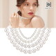 [골드앤]골드앤 14K 그레이스 진주 4mm/6mm/8mm/10mm 목걸이 (38cm/42cm/45cm)