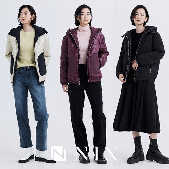 [닉스]여성 리버시블 패딩점퍼 1종