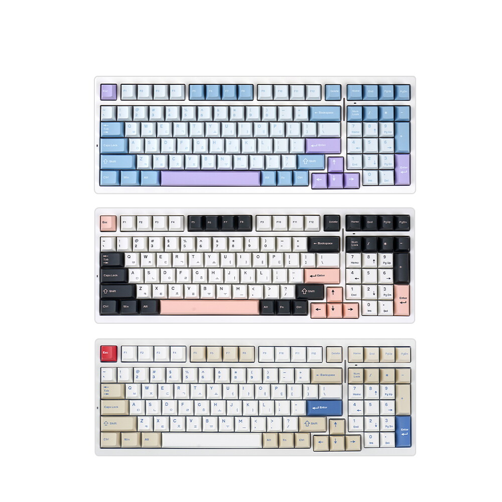 웨이코스 씽크웨이 씽크웨이 TV99 유무선 99배열 기계식 키보드 Soy Milk 저소음 딥씨 프로