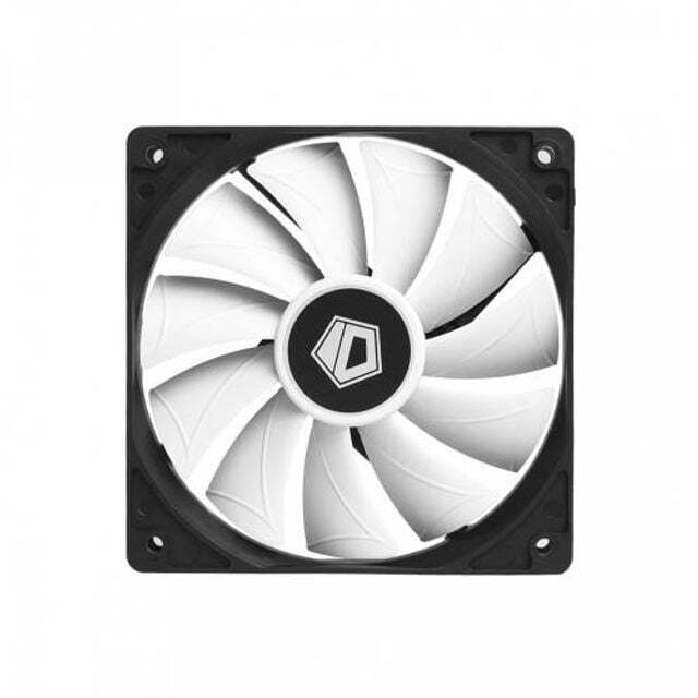 에이치플러스몰 쿨링 팬 냉각 120mm PWM 쿨러 케이스 XF-12025-SD-W