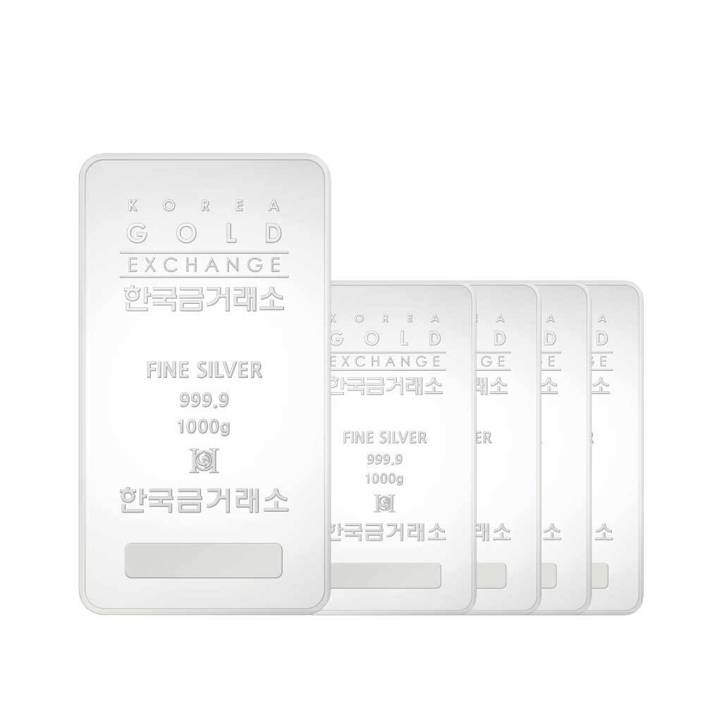 한국금거래소 한국금거래소 실버바 5kg (1000g x 5개)